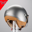 NEXX SX.60 JAZZY TITANIUM Açık Güneş Vizörlü Motosiklet Kask 55/56 resmi