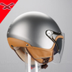 NEXX SX.60 JAZZY TITANIUM Açık Güneş Vizörlü Motosiklet Kask 55/56 resmi