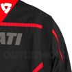 Ducati TOUR MASTERS Lamine Sport/Touring 4 Mevsim Motosiklet Mont Ceket 50 resmi