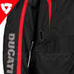 Ducati TOUR MASTERS Lamine Sport/Touring 4 Mevsim Motosiklet Mont Ceket 50 resmi