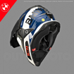 BMW Motorrad GS CARBON EVO MIPS ADVENTURE Kask + COM V3 İntercom 56/57 resmi