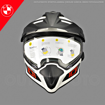 BMW Motorrad GS CARBON EVO MIPS ADVENTURE Kask + COM V3 İntercom 56/57 resmi