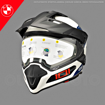 BMW Motorrad GS CARBON EVO MIPS ADVENTURE Kask + COM V3 İntercom 56/57 resmi