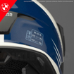 BMW Motorrad GS CARBON EVO MIPS ADVENTURE Kask + COM V3 İntercom 56/57 resmi