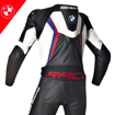 BMW Motorrad PRO RACE Hörgüçlü Motosiklet Deri Yarış Tulumu 52 resmi