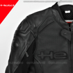 Held STINT Sport/Touring Full Korumalı Deri Motosiklet Mont resmi