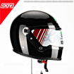 AGV X3000 Retro/Klasik/Cafe Racer Kapalı Motosiklet Kask resmi