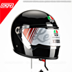 AGV X3000 Retro/Klasik/Cafe Racer Kapalı Motosiklet Kask resmi
