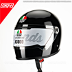 AGV X3000 Retro/Klasik/Cafe Racer Kapalı Motosiklet Kask resmi