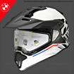 BMW Motorrad GS CARBON EVO MIPS ADVENTURE Terekli Motosiklet Kask 60/61 resmi