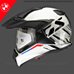 BMW Motorrad GS CARBON EVO MIPS ADVENTURE Terekli Motosiklet Kask 60/61 resmi