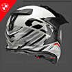 BMW Motorrad GS CARBON EVO MIPS ADVENTURE Terekli Motosiklet Kask 60/61 resmi