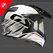 BMW Motorrad GS CARBON EVO MIPS ADVENTURE Terekli Motosiklet Kask 60/61 resmi