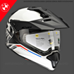 BMW Motorrad GS CARBON EVO MIPS ADVENTURE Terekli Motosiklet Kask 60/61 resmi