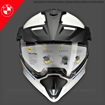 BMW Motorrad GS CARBON EVO MIPS ADVENTURE Terekli Motosiklet Kask 60/61 resmi