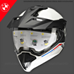 BMW Motorrad GS CARBON EVO MIPS ADVENTURE Terekli Motosiklet Kask 60/61 resmi