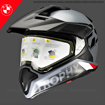 BMW Motorrad GS CARBON EVO MIPS ADVENTURE Terekli Motosiklet Kask 60/61 resmi