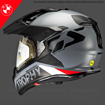 BMW Motorrad GS CARBON EVO MIPS ADVENTURE Terekli Motosiklet Kask 60/61 resmi