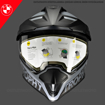 BMW Motorrad GS CARBON EVO MIPS ADVENTURE Terekli Motosiklet Kask 60/61 resmi