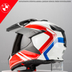 BMW Motorrad GS CARBON EVO MIPS ADVENTURE Terekli Motosiklet Kask 58/59 resmi