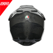 AGV AX9 GLOSS CARBON Terekli Adventure Motosiklet Kask 59/60 resmi