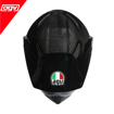 AGV AX9 GLOSS CARBON Terekli Adventure Motosiklet Kask 59/60 resmi