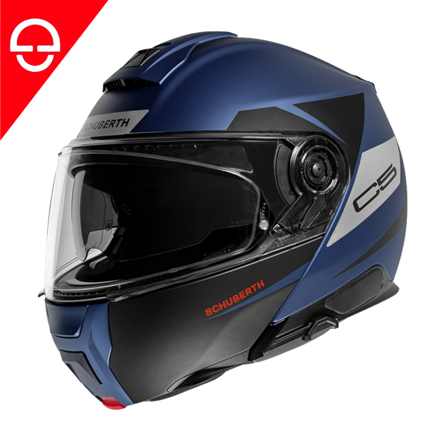Schuberth C5 CARBON FİBER Çene Açılır Motosiklet Kask 58/59 resmi