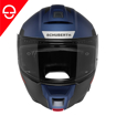 Schuberth C5 CARBON FİBER Çene Açılır Motosiklet Kask 58/59 resmi