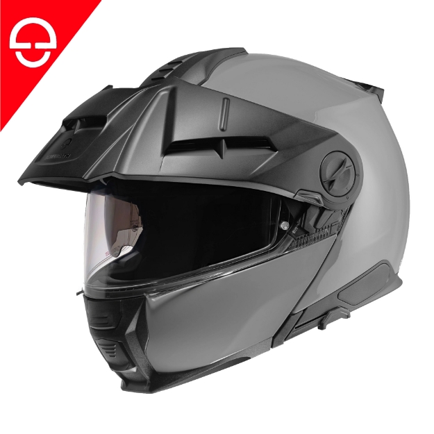 SCHUBERTH E2 Terekli Çene Açılır Güneş Vizörlü ADVENTURE Kask 64/65 resmi