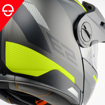 SCHUBERTH E2 Terekli Çene Açılır Güneş Vizörlü ADVENTURE Kask 60/61 resmi