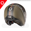 Schuberth M1 PRO Açık Motosiklet Kask + SCM İnterkom 56/57 resmi