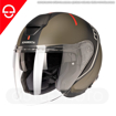 Schuberth M1 PRO Açık Motosiklet Kask + SCM İnterkom 56/57 resmi