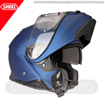 SHOEI NEOTEC II Çene Açılır Motosiklet Kask + SRL 2 Bluetooth İnterkom Mat Mavi 