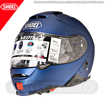 SHOEI NEOTEC II Çene Açılır Motosiklet Kask + SRL 2 Bluetooth İnterkom Mat Mavi 