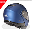 SHOEI NEOTEC II Çene Açılır Motosiklet Kask + SRL 2 Bluetooth İnterkom Mat Mavi 