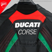 Dainese Ducati CORSE C3 Sport Touring Deri Motosiklet Mont 56 resmi