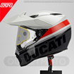 Ducati DESERT X Carbon Fiber Terekli Adventure Motosiklet Kask 55/56 resmi