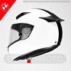 BMW Motorrad SPORT RACE CARBON STRIPE Full Face Kapalı Motosiklet Yarış Kask 56/57 resmi