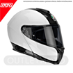 AGV SPORTMODULAR CARBON Çene Açılır Güneş Vizörlü Kask 55/56 resmi