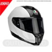 AGV SPORTMODULAR CARBON Çene Açılır Güneş Vizörlü Kask 55/56 + İnterkom resmi