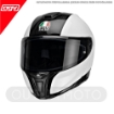 AGV SPORTMODULAR CARBON Çene Açılır Güneş Vizörlü Kask 55/56 + Koyu Vizör + İnterkom resmi
