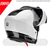 AGV SPORTMODULAR CARBON Çene Açılır Güneş Vizörlü Kask 55/56 resmi