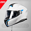 AGV TOURMODULAR Carbon Çene Açılır Güneş Vizörlü Motosiklet Kask  57/58 resmi