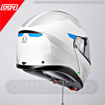 AGV TOURMODULAR Carbon Çene Açılır Güneş Vizörlü Motosiklet Kask  57/58 resmi