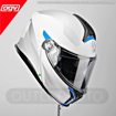 AGV TOURMODULAR Carbon Çene Açılır Güneş Vizörlü Motosiklet Kask  57/58 resmi