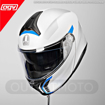 AGV TOURMODULAR Carbon Çene Açılır Güneş Vizörlü Motosiklet Kask  57/58 resmi