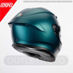 AGV K6-S CARBON ARAMID Full Face Kapalı Motosiklet Kask 55/56 resmi