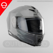 Schuberth S3 CARBON FİBER Kapalı Spor Motosiklet Kask 56/57 resmi