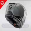 Schuberth S3 CARBON FİBER Kapalı Spor Motosiklet Kask 56/57 resmi