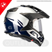 BMW Motorrad GS CARBON EVO MIPS ADVENTURE Kask + Cardo Spirit  Bluetooth interkom 58/59 resmi